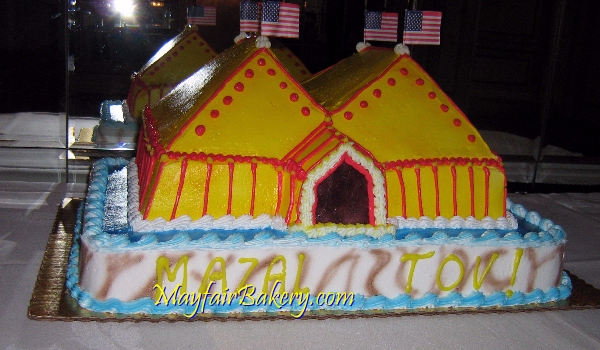 Mayfair Bakery circus tent cake