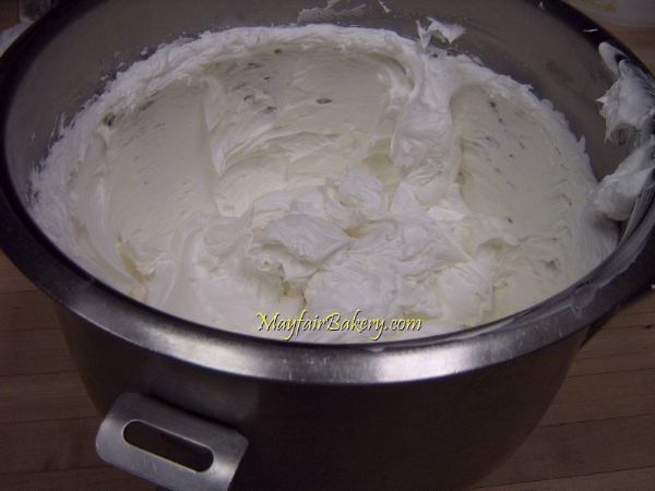 Mayfair Bakery buttercreme icing